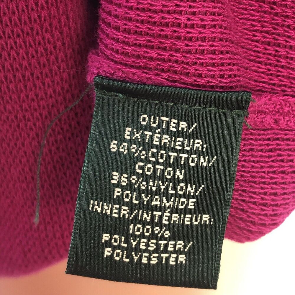 Lauren Ralph Lauren Dress Women's fuchsia Pink 3/4 Sleeves knitted fitte… - Picture 16 of 16